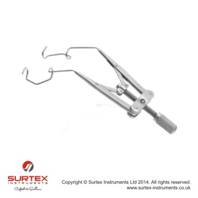 Lieberman Eye Speculum Adjustable Stainless Steel, Blade Size 15 mm